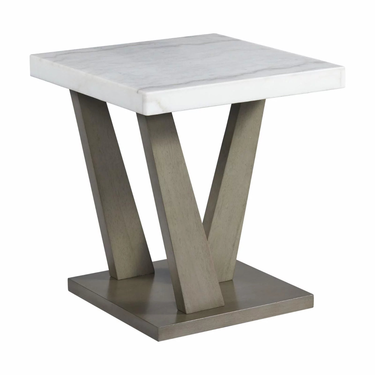 Gray Square End Table O619240