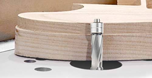 Solid Carbide Spiral 1/2 Dia x 1/2 Shank Router Bit O3907