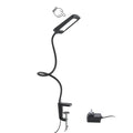 LED Desk Lamp with Clamp, 3-Level Dimmable, Flexible Gooseneck J137521