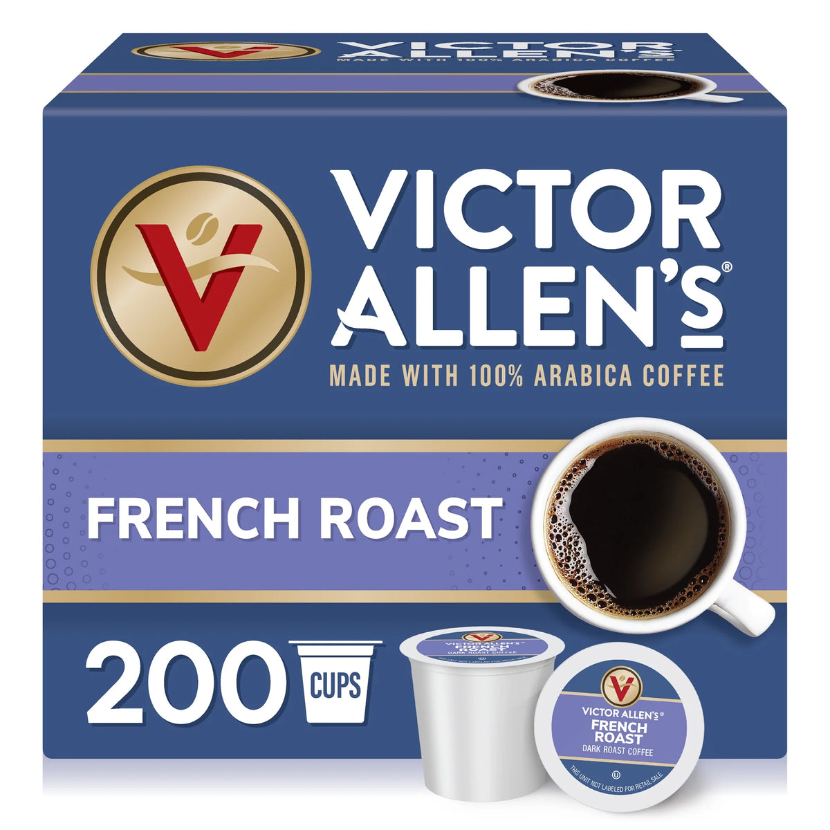 Dark Roast Single Serve Coffee Pods Q39937