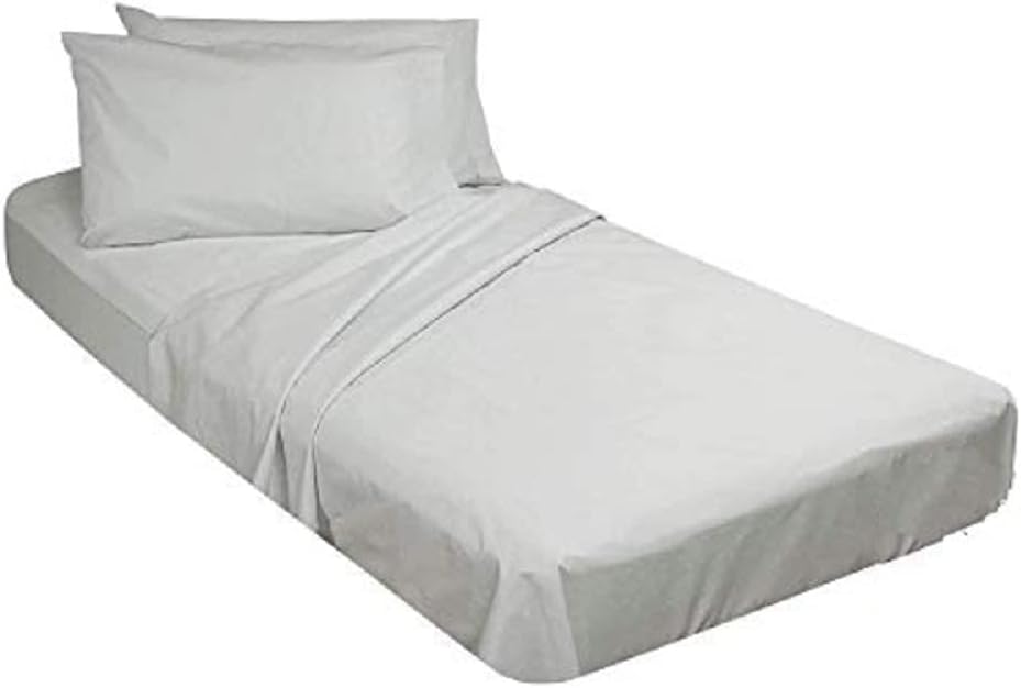 Ivory Cotton Cot Size Fitted Sheets 2 Pack E158