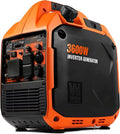 3600-Watt Portable Inverter Generator with Fuel Shut Off F13287