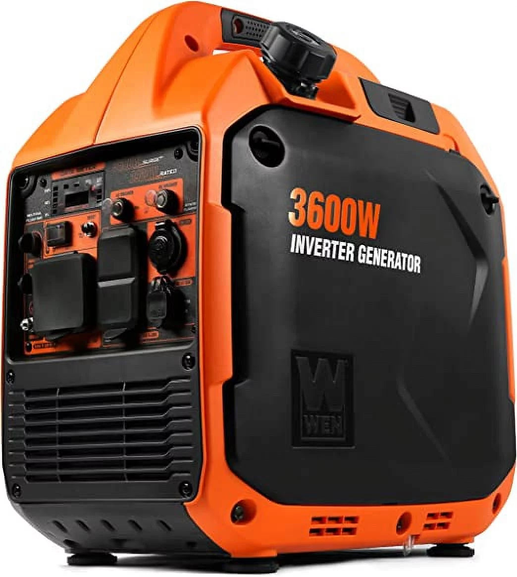 3600-Watt Portable Inverter Generator with Fuel Shut Off F13287