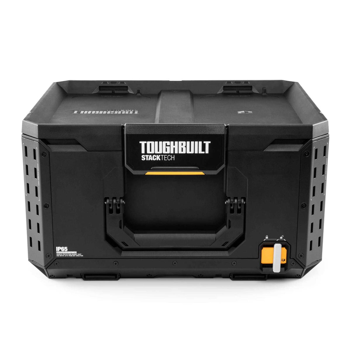 Large 21-in Black Plastic Lockable Tool Box M446757