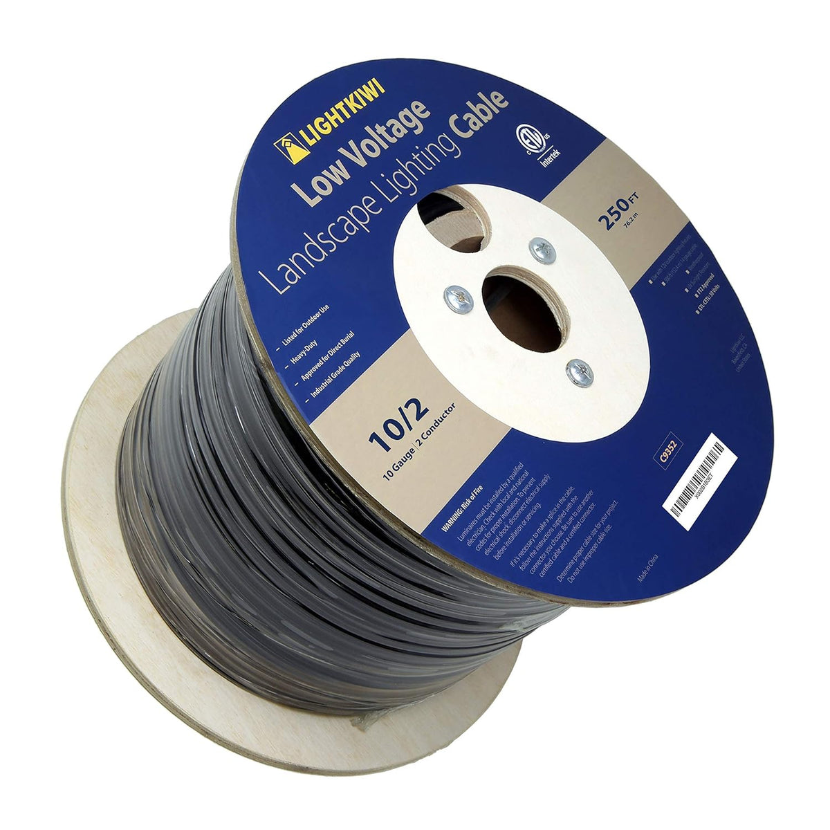 10-Gauge 2-Conductor Low Voltage Landscape Wire 250 Feet Z84364