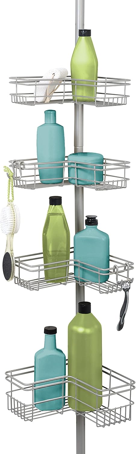 Bronze Shower Tension Pole Caddy O213