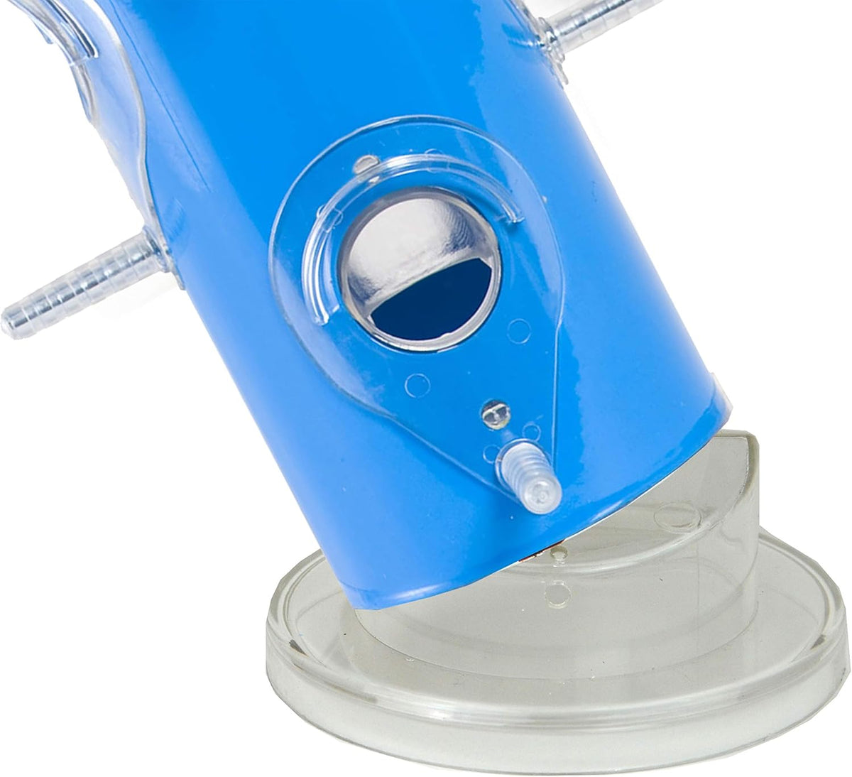 Blue Metal Tube Wild Bird Feeder F78268