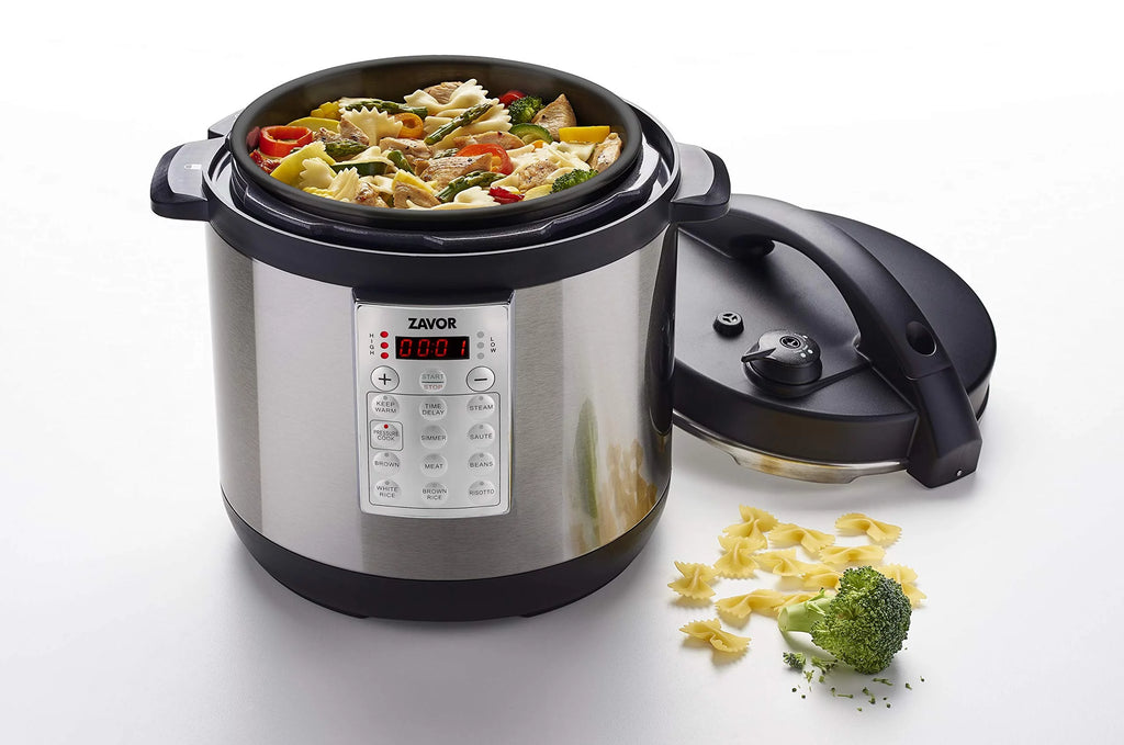 6Qt Electric Pressure Cooker and Rice Cooker F7343