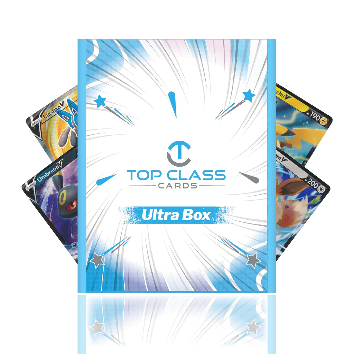 50 Cards Ultra Box with 5 Holos Reverse Holos and 1 Ultra Rare X87937