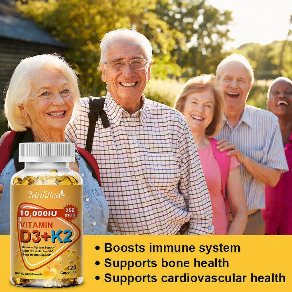 Vitamin K2 (MK7) with D3 10,000 IU Capsules W64121