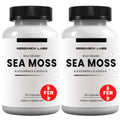 Organic Irish Sea Moss Capsules with Bladderwrack & Burdock Root W7835