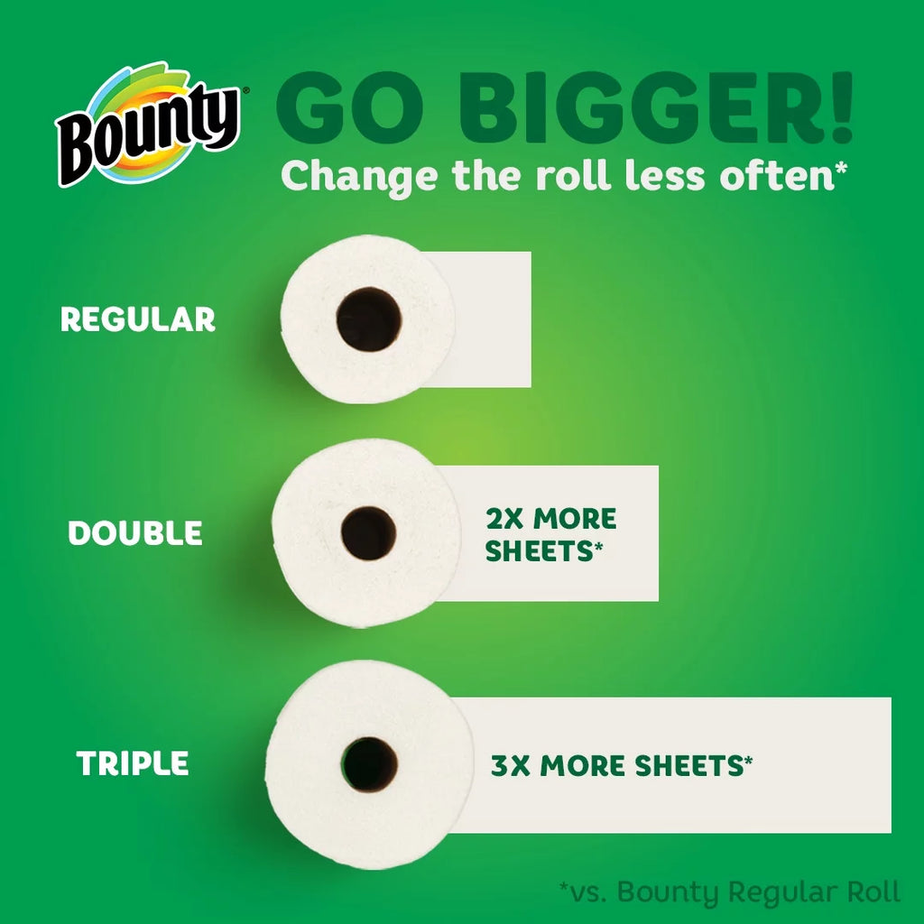 White 2-Ply Paper Towel 4 Double Rolls I3253