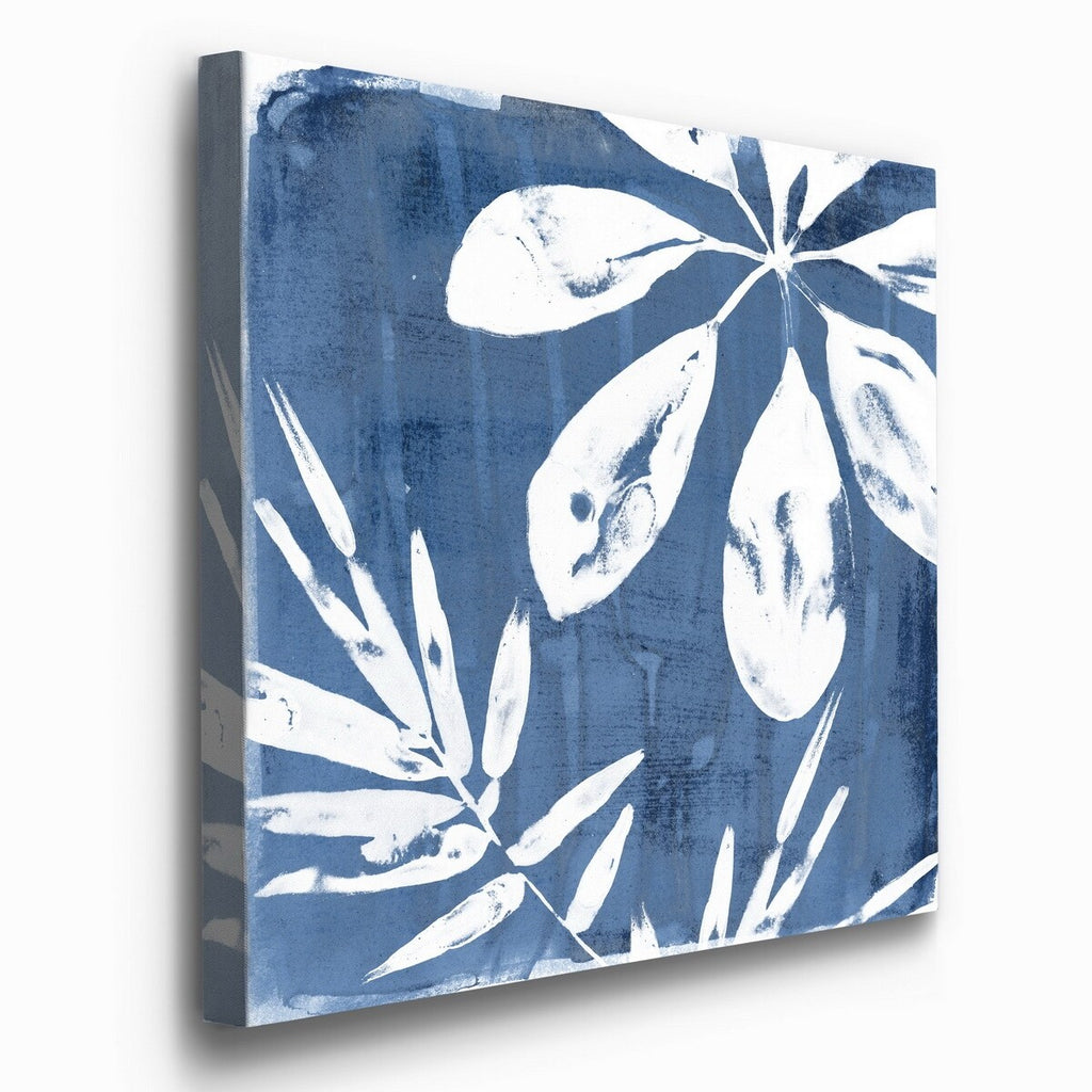 Tropical Indigo Gallery Wrapped Canvas 10x10 H33204