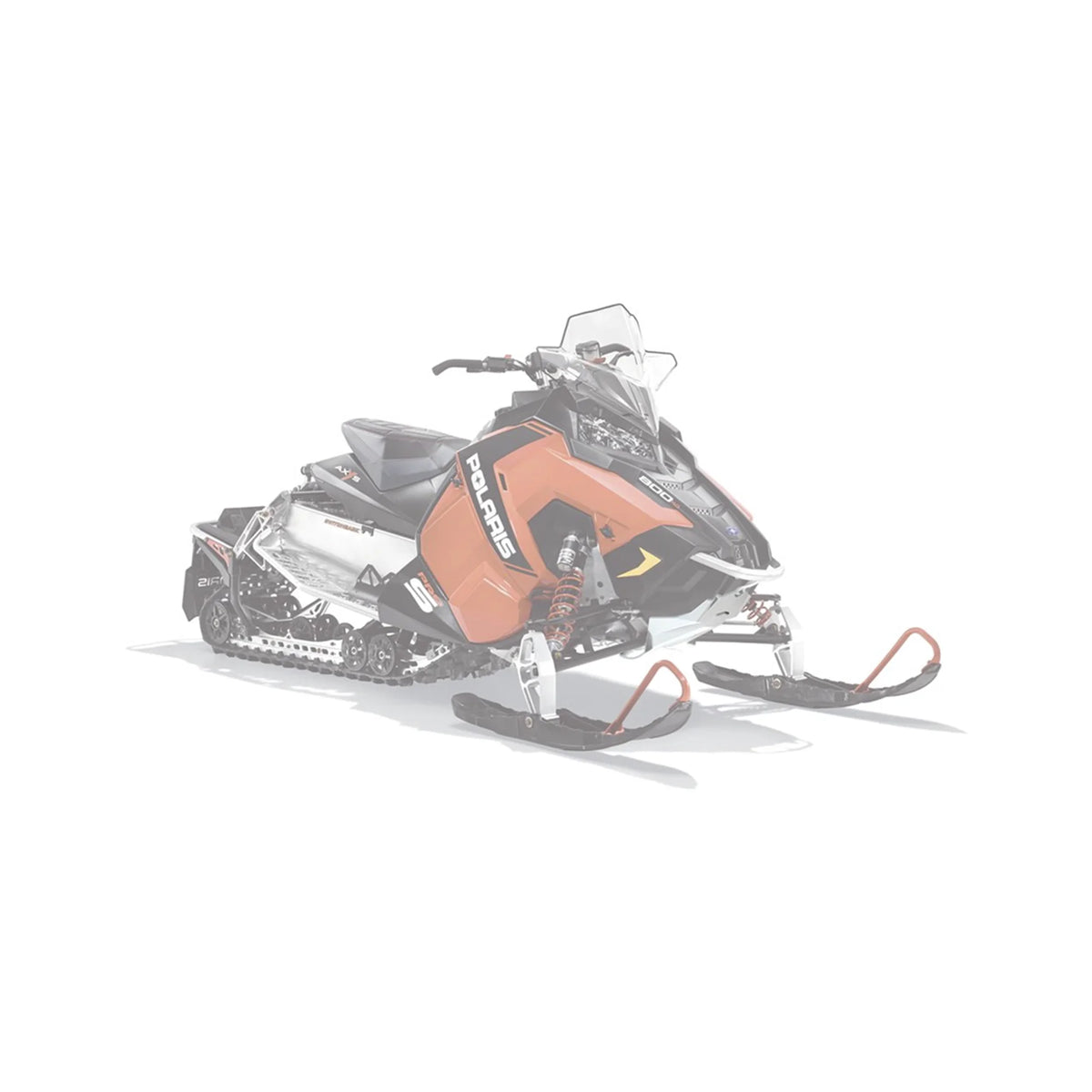 White Extreme Skid Plate Snowmobile OEM Z763243