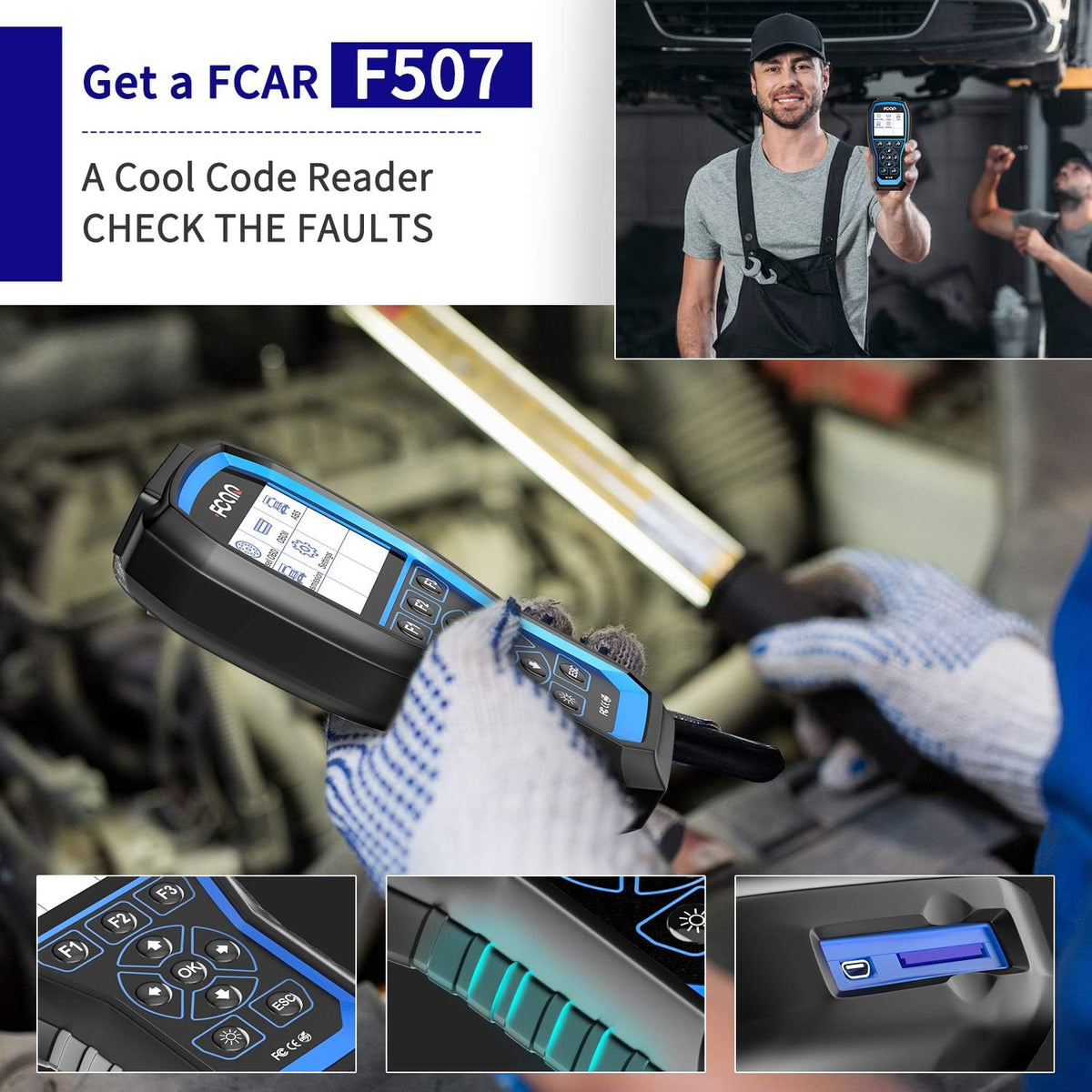 Heavy Duty Truck Scanner with ABS & Transmission Actuation Test Z471168