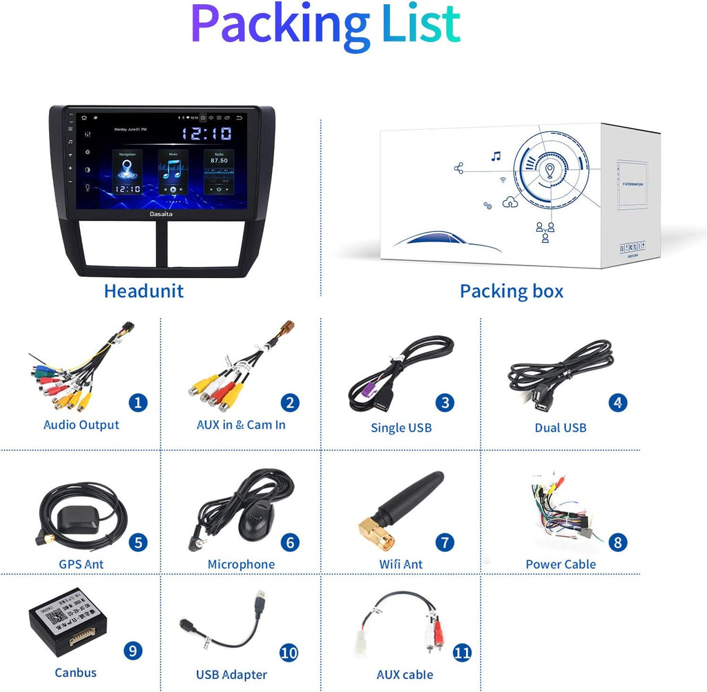 Android Car Stereo with Carplay Touch Screen N529