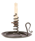 Iron Candle Holder with Drip Pan J551831