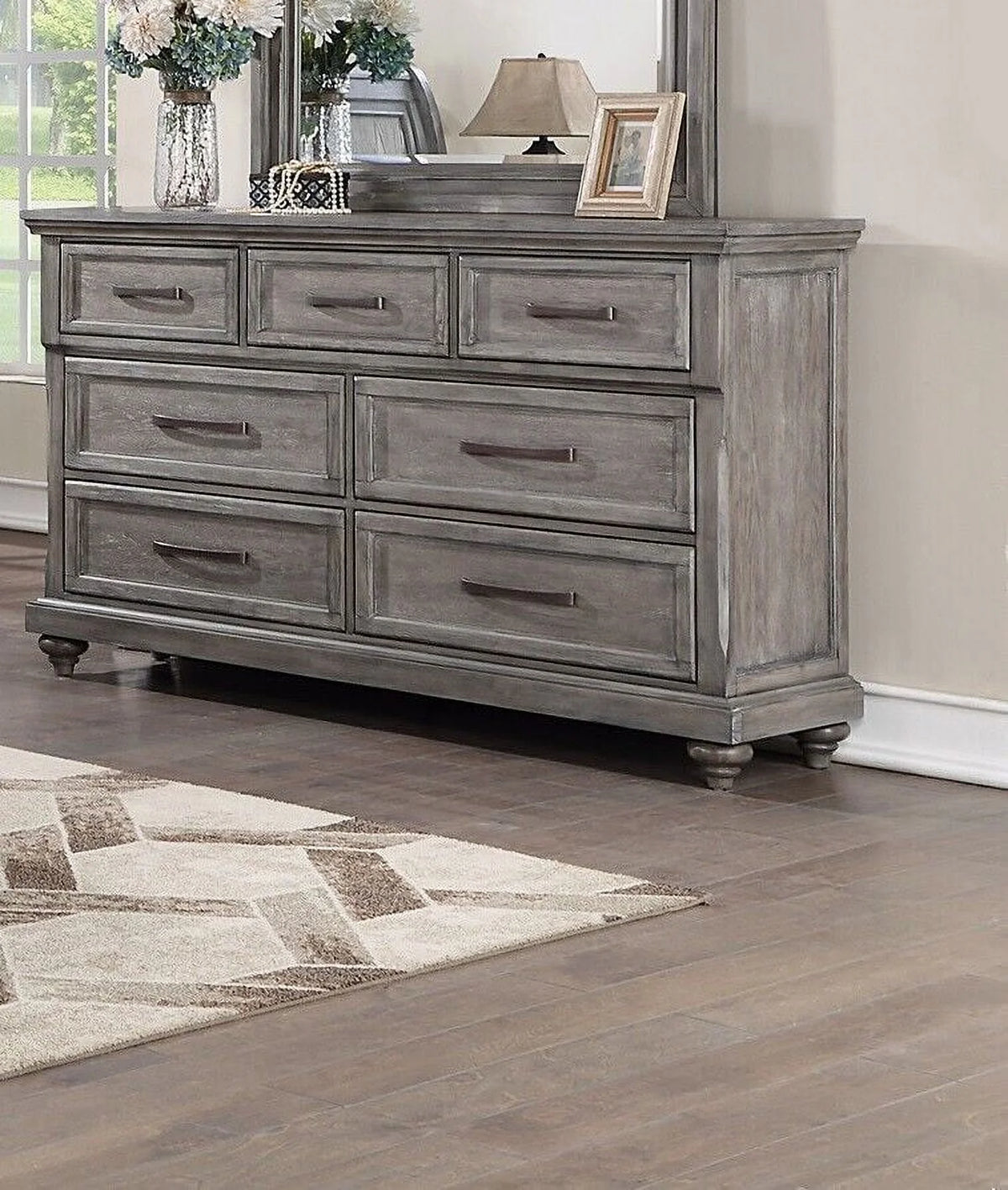 Cal King Size 4pc Bedroom Furniture Set C817841
