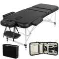 27.6'' Wide Adjustable 3 Fold Aluminum Massage Table P6271