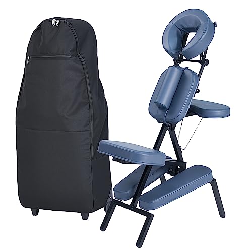 Lightweight Portable Folding Aluminum Adjustable Massage Chair B542