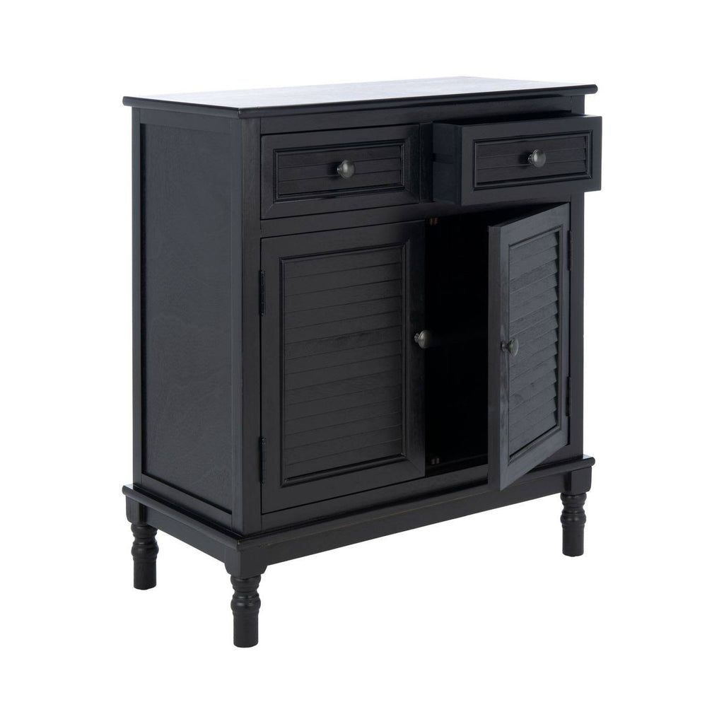 2 Drawer 2 Door Black Sideboard C691541