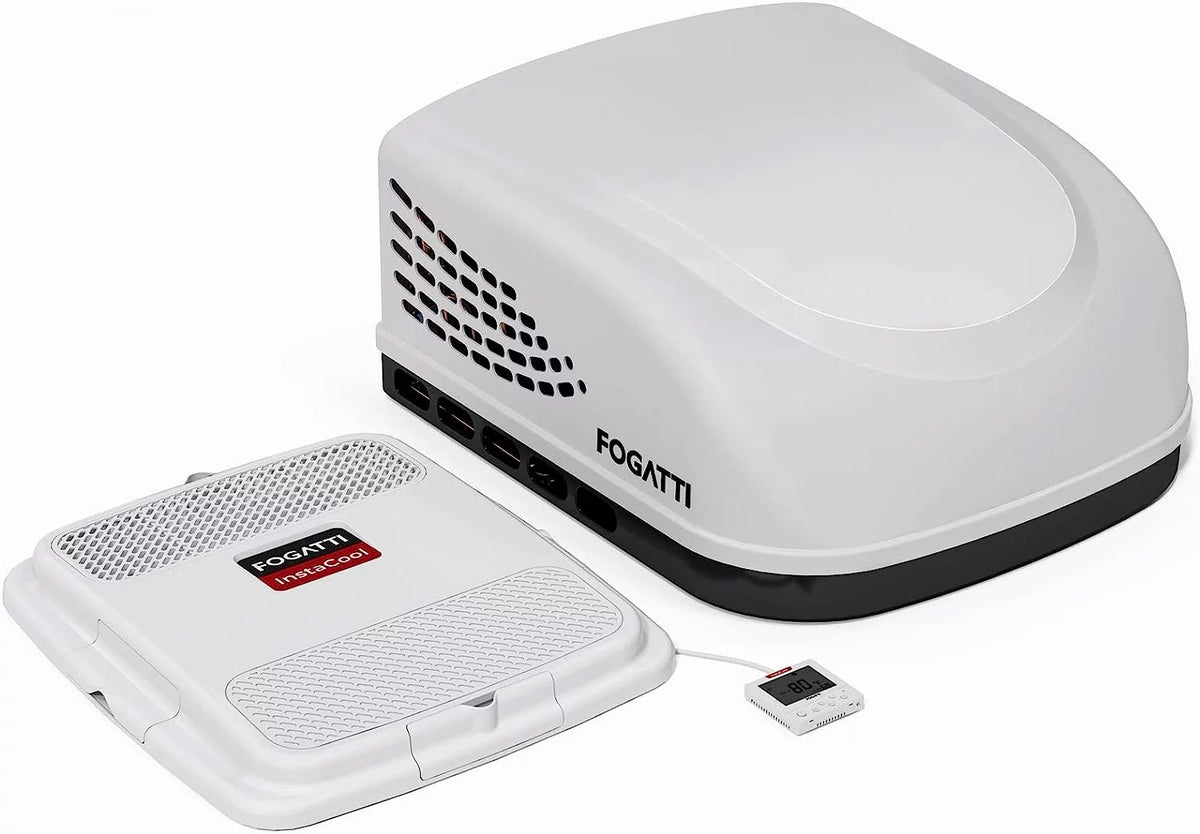 15,000 BTU RV Rooftop Air Conditioner with Air Distribution Box N13578