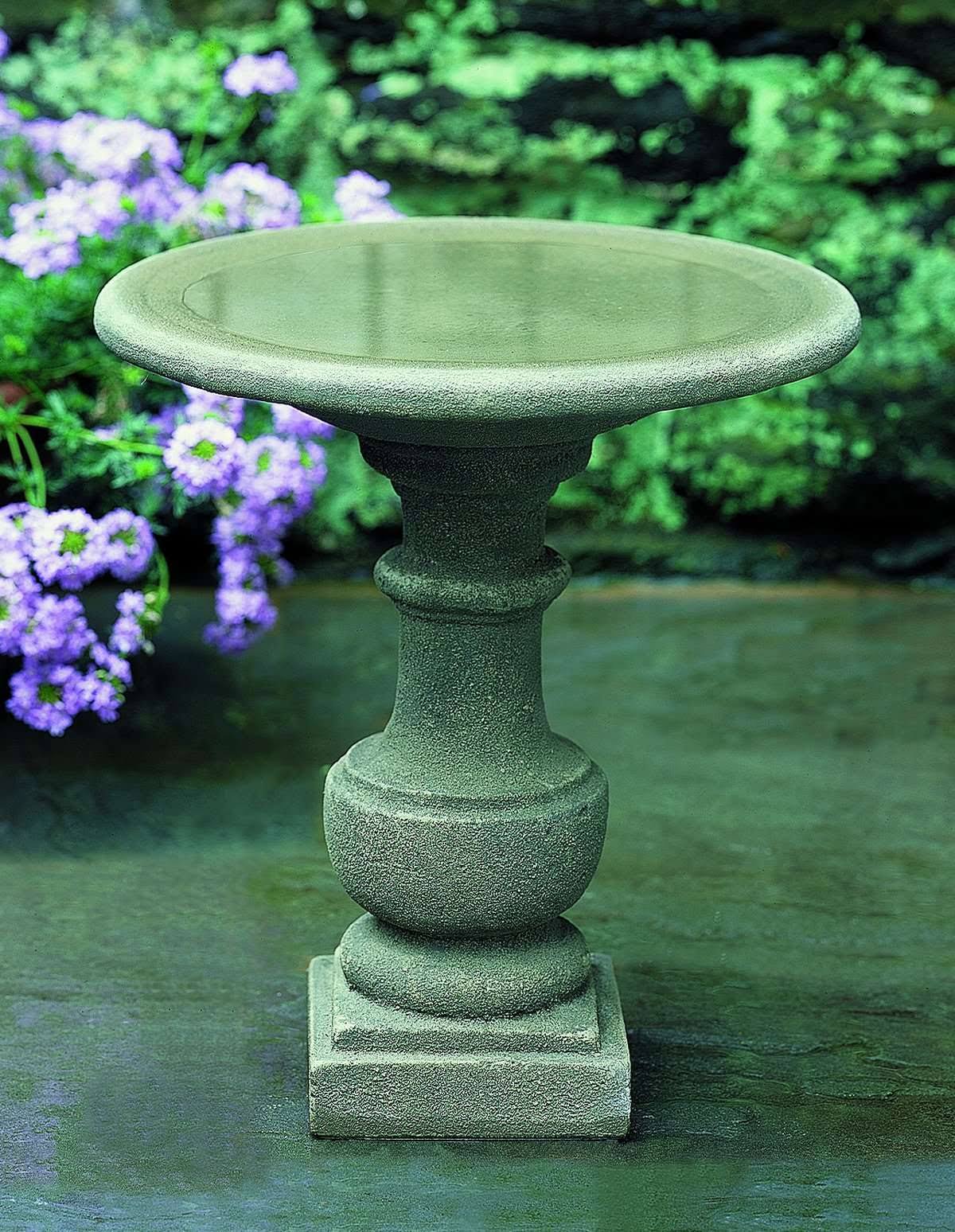Grey Stone Birdbath B3168