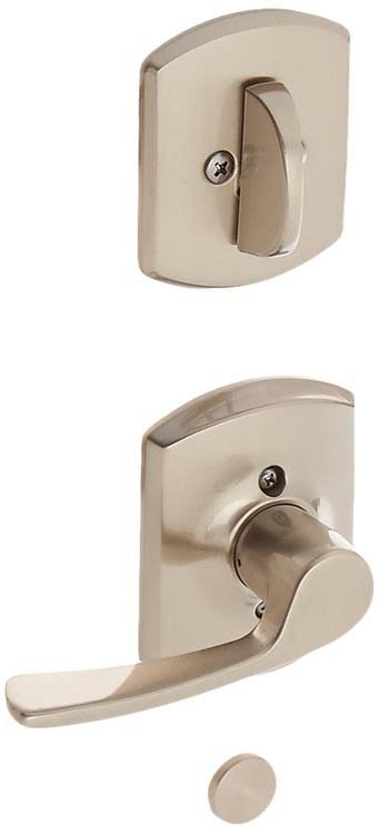 Satin Nickel Dummy Interior Trim F2686