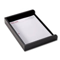 Black Leather Side Load Letter Tray N491353