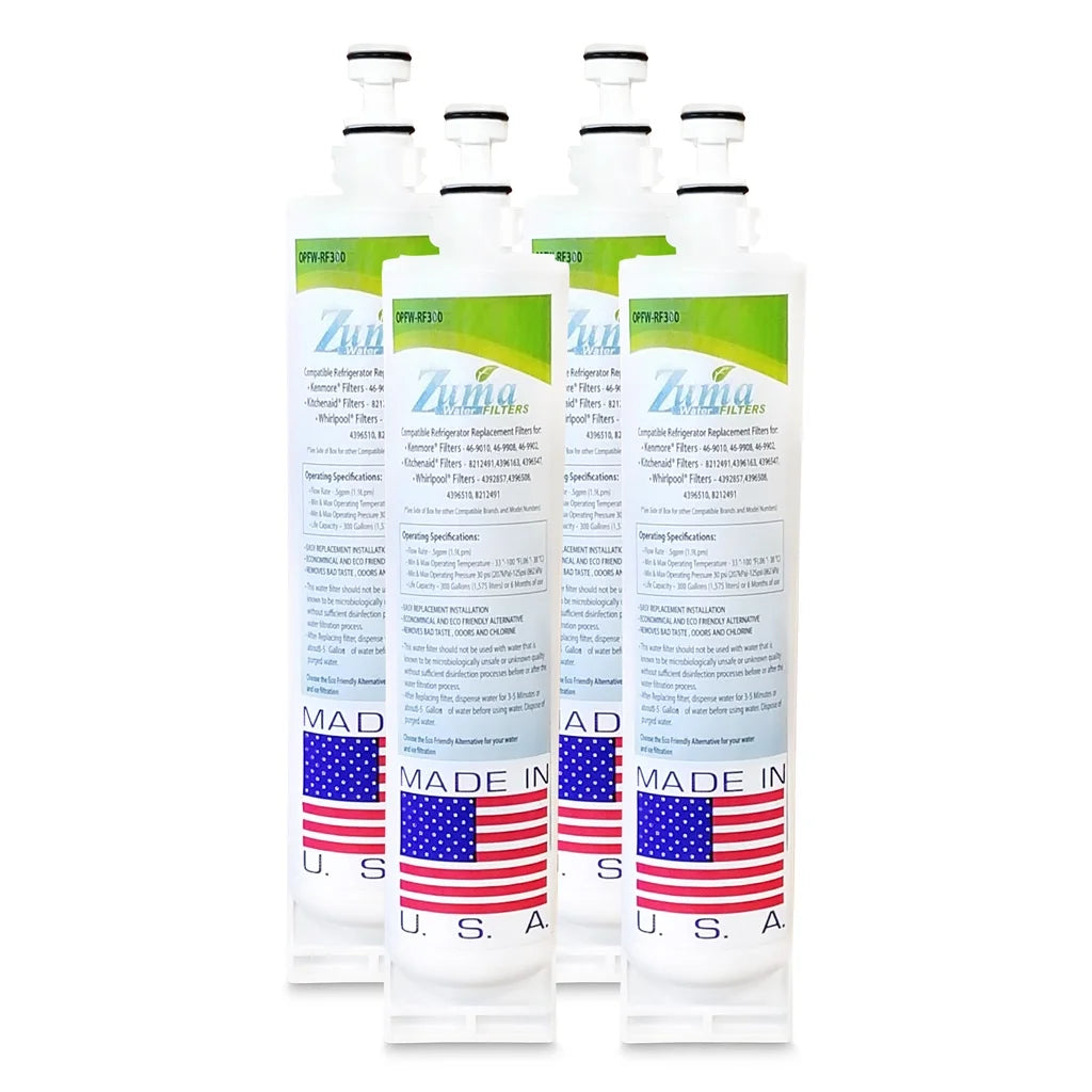 Refrigerator Water Filter, 4 Pack I161922