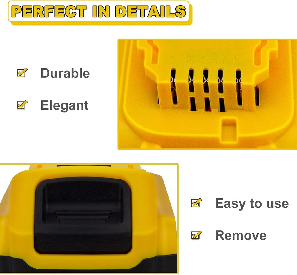 2 Pack 20V 6.0Ah Lithium Replacement Battery B57058