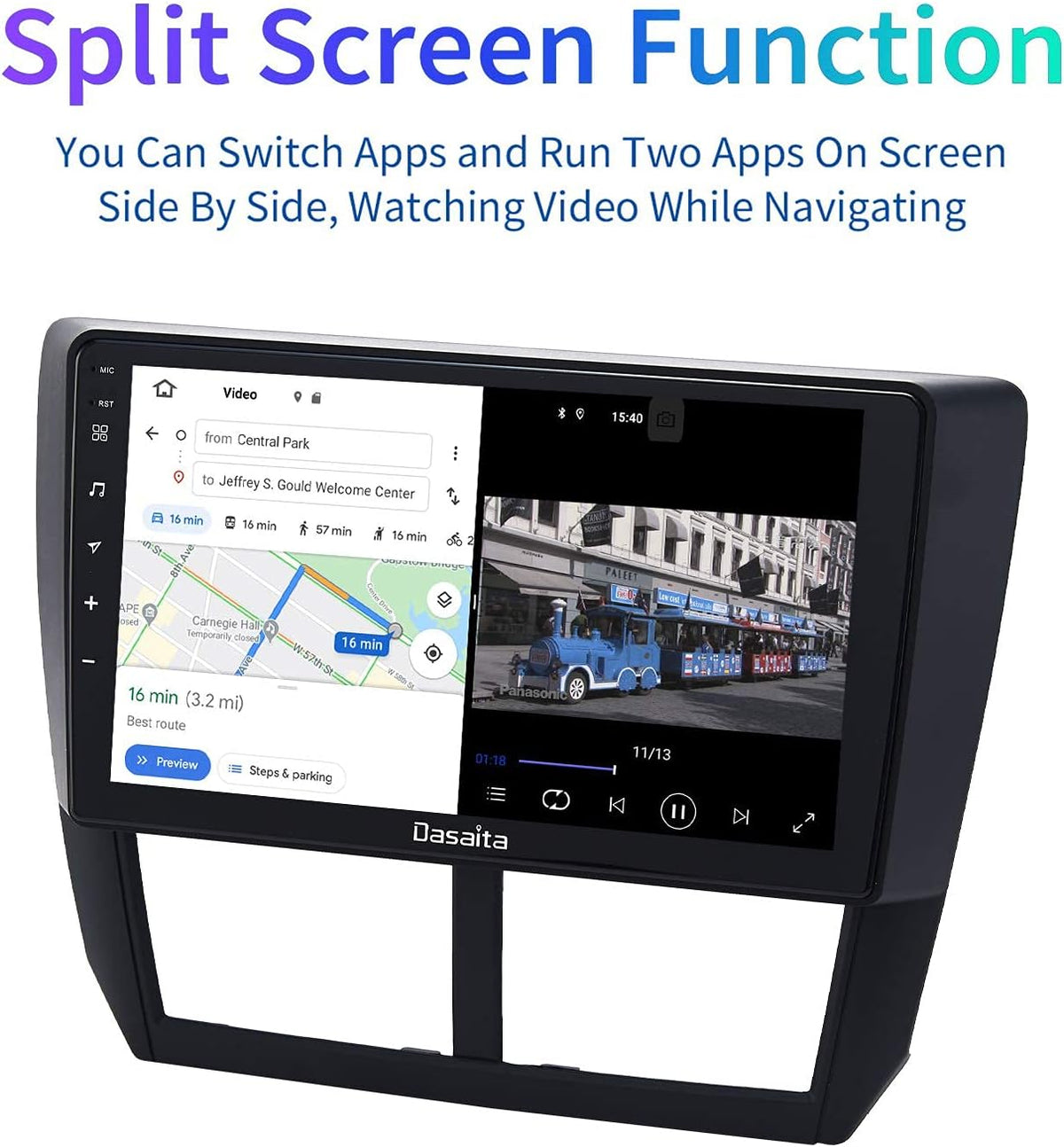 Android Car Stereo with Carplay Touch Screen N529