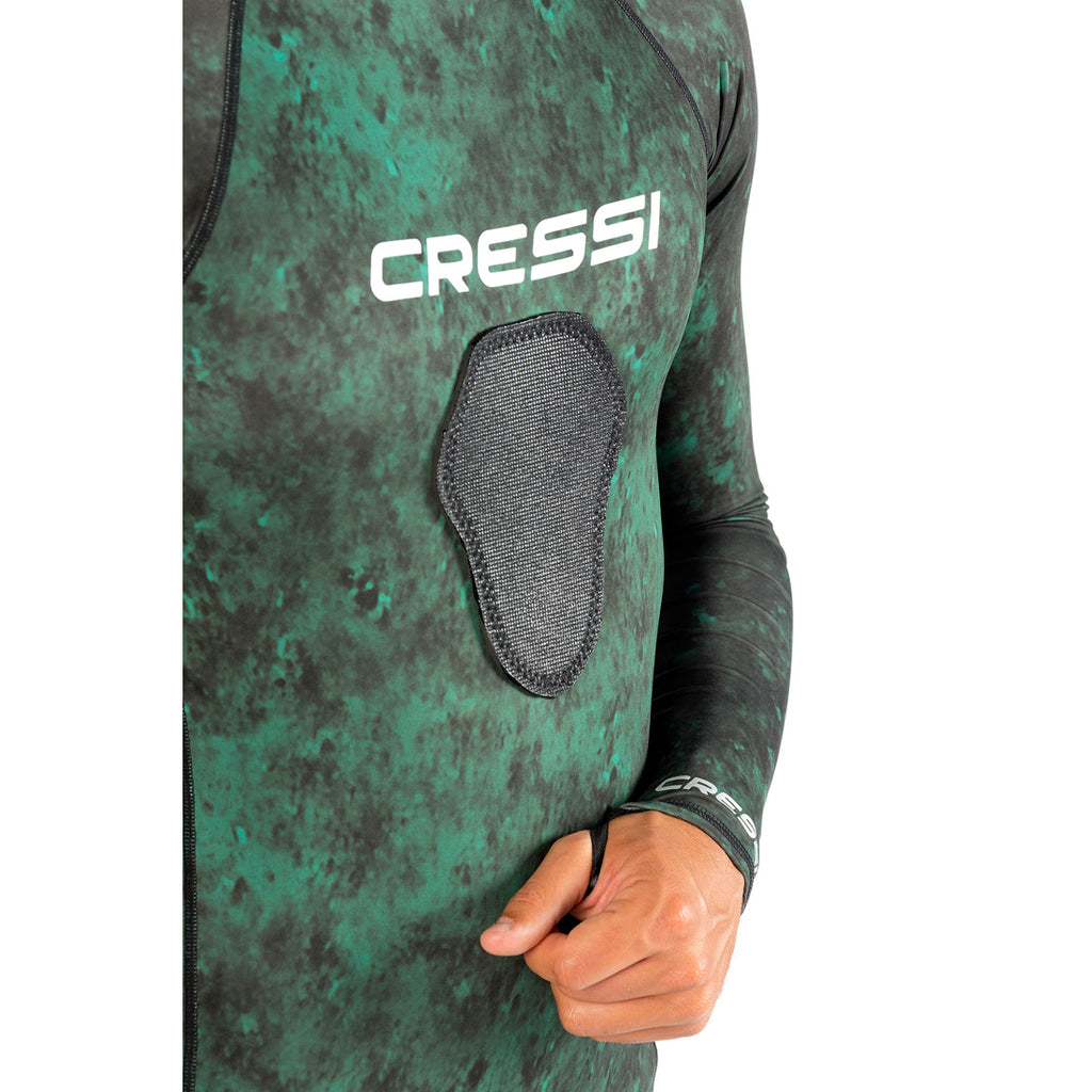 Green Hunter Hooded Rashguard O1314