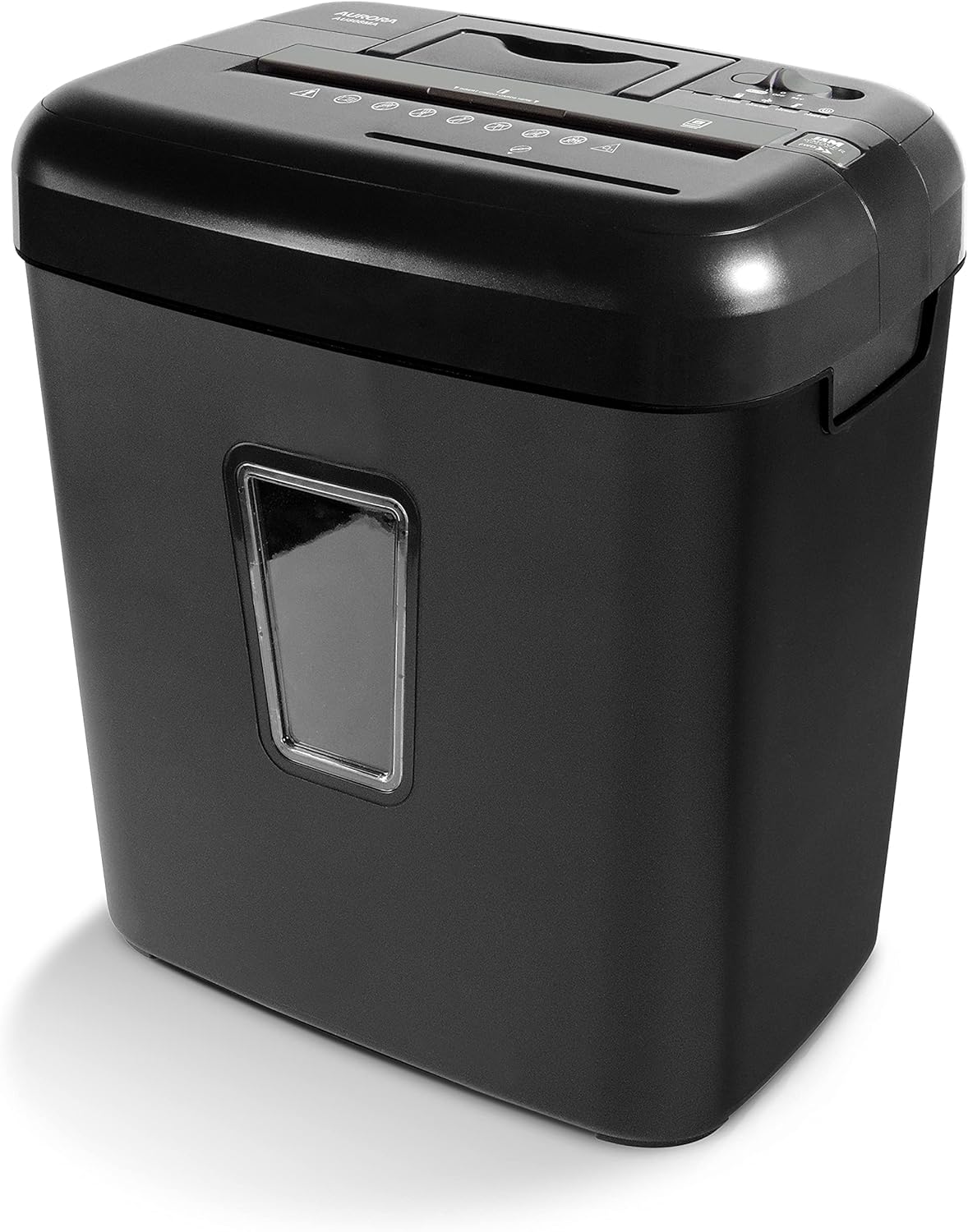 12-Sheet Micro-Cut Paper Shredder, White/Gray Z970