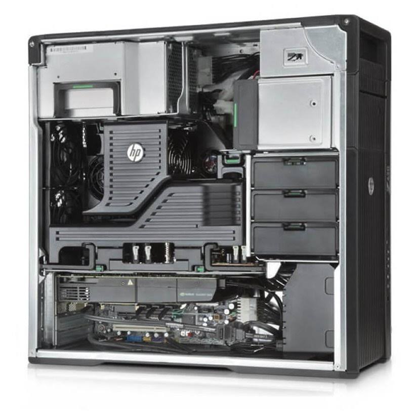 HP Z620 Workstation E5-2640 Six Core 2.5Ghz 128GB 1TB Q600 Win 10 Pre-Install O3314