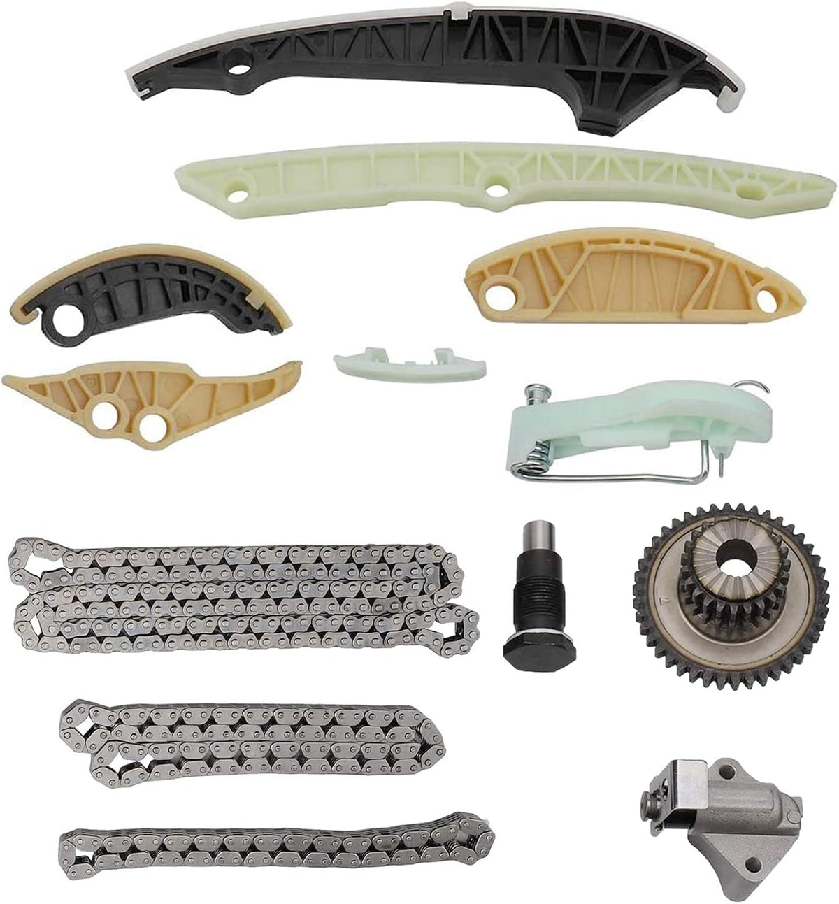 Engine Timing Chain Tensioner Kit 10PCS Pack of 2 J80748