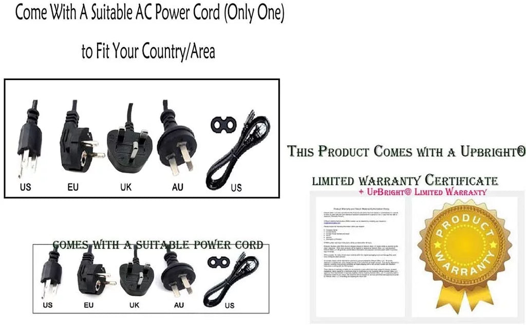 AC / DC Adapter with Barrel Round Plug Tip Q4688