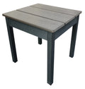 Black & Grey Two Tone Polystyrene Outdoor Side Table Z3019