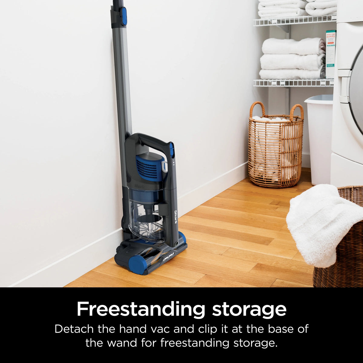 Cordless Stick Vacuum with Powerfins Brushroll Q9074