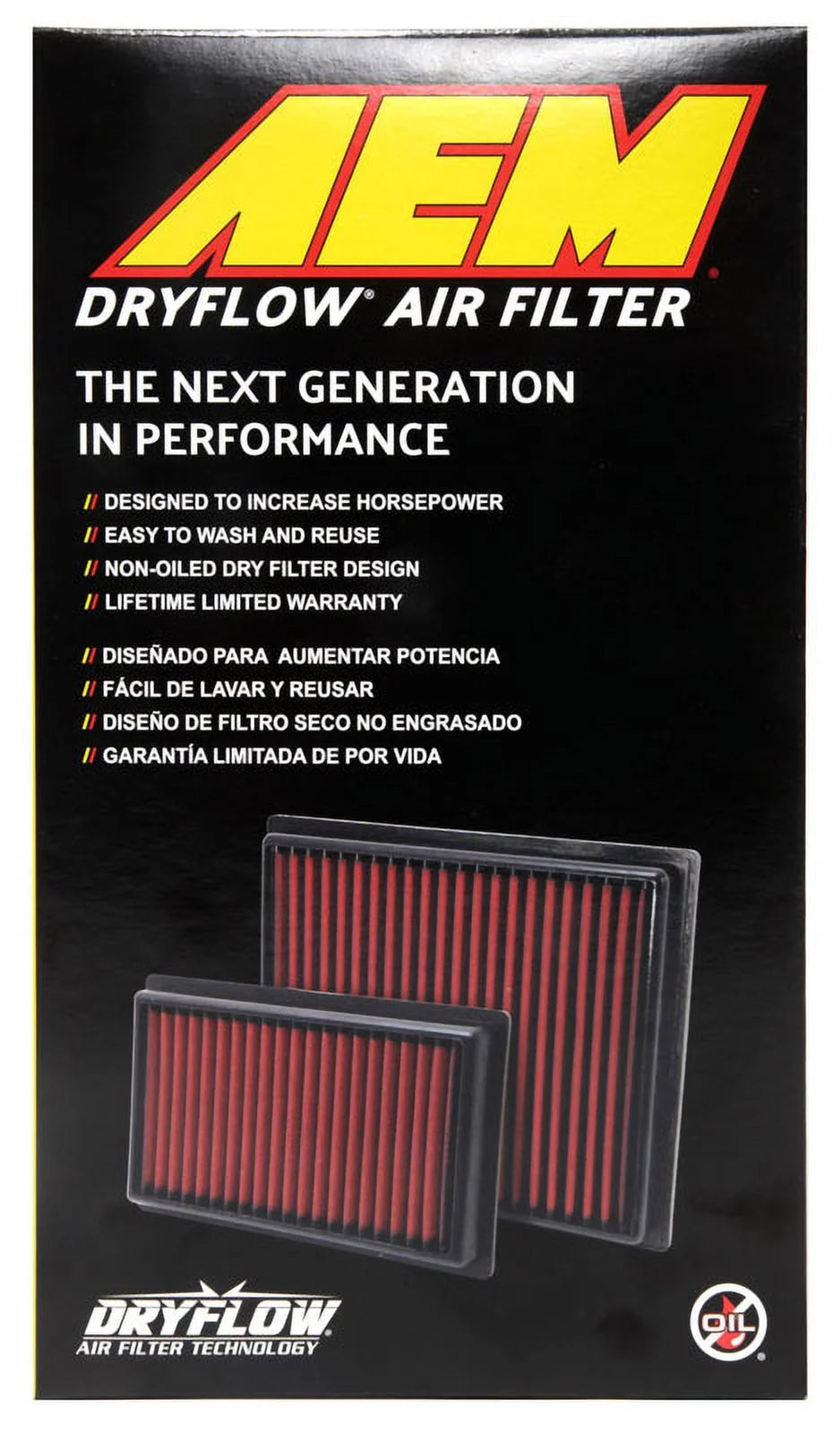 Drop in Air Filter W36698