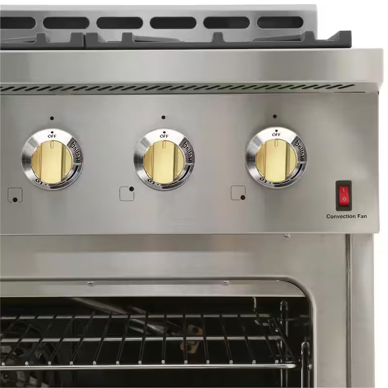 36 in. 5.5 cu. ft. Gas Range with Convection Oven Z9921