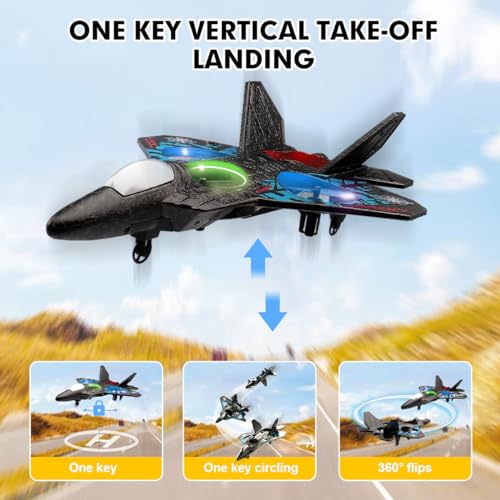 RC Plane Drone Helicopter Quadcopter RTF 2.4GHz Remote Control Airplane Grey E29312