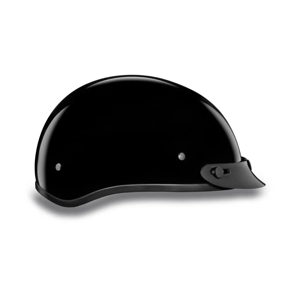 Hi-Gloss Black Skull Cap N7315