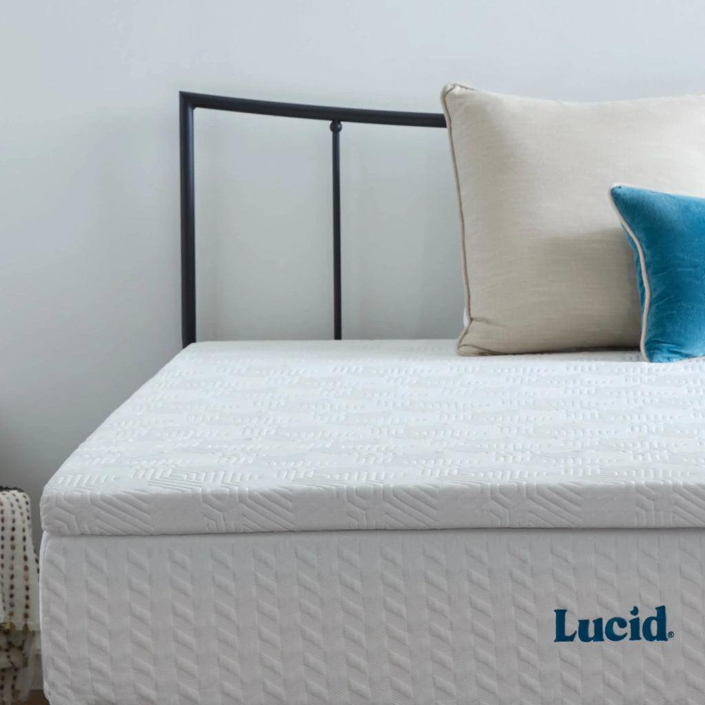 Queen Cooling Gel Memory Foam Mattress Topper with Cover R607491