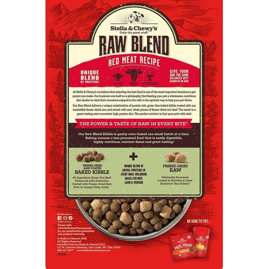 Raw Blend Red Meat Recipe Dog Food S51107