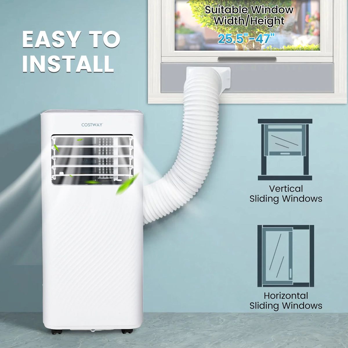 10000 BTU 4-in-1 Portable Air Conditioner M1964