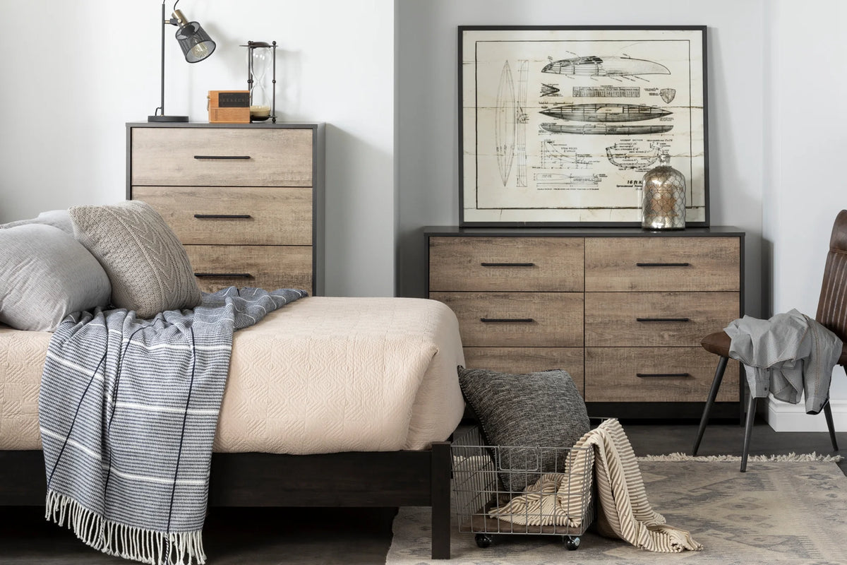 6 Drawer Double Dresser Z131873