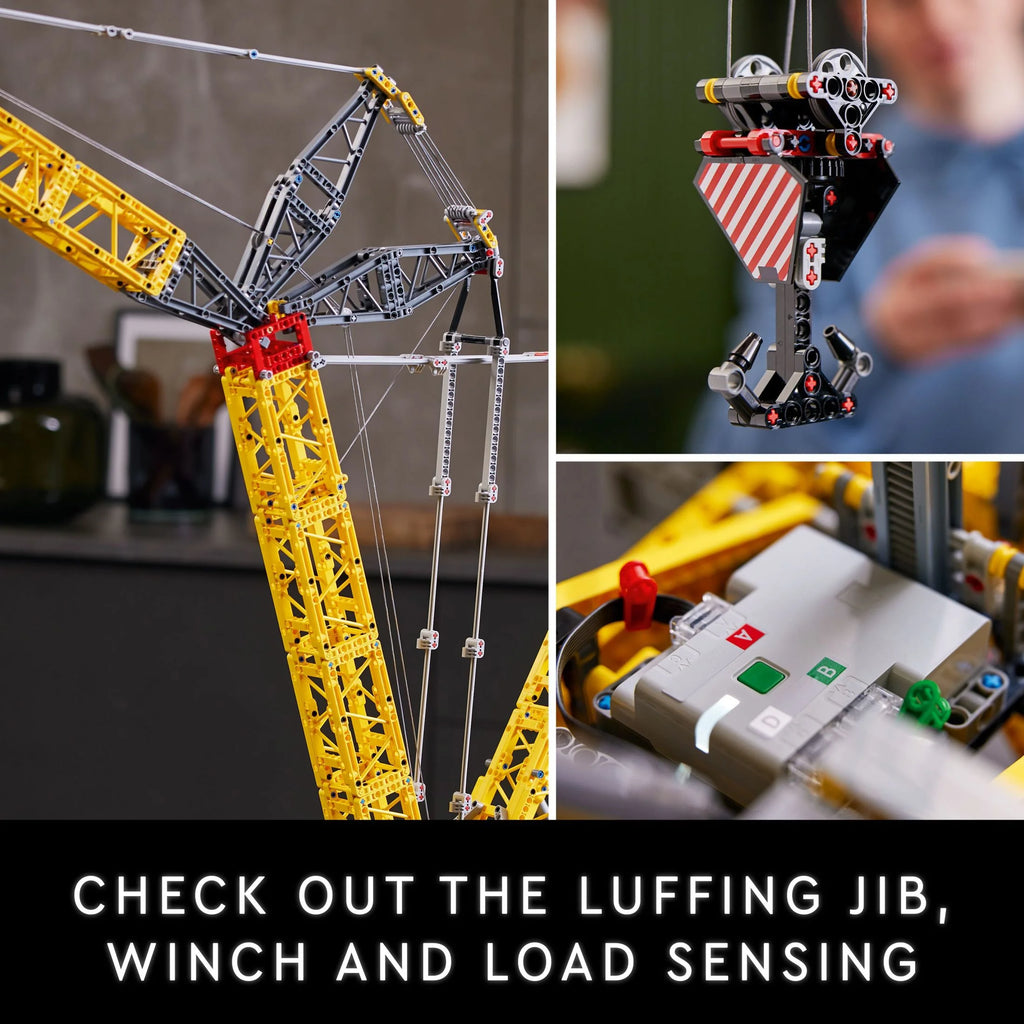 Advanced Building Kit Crane with Winch System and Luffing Jib G199939