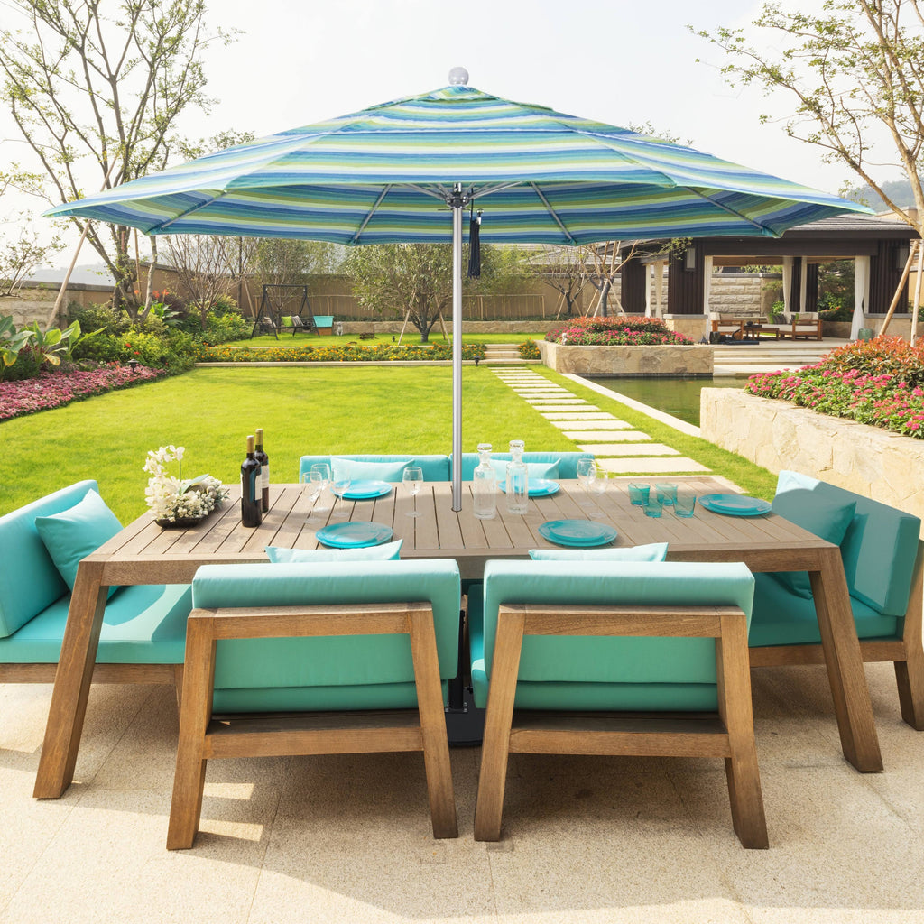 Yellow 11ft Bronze Market Umbrella A200