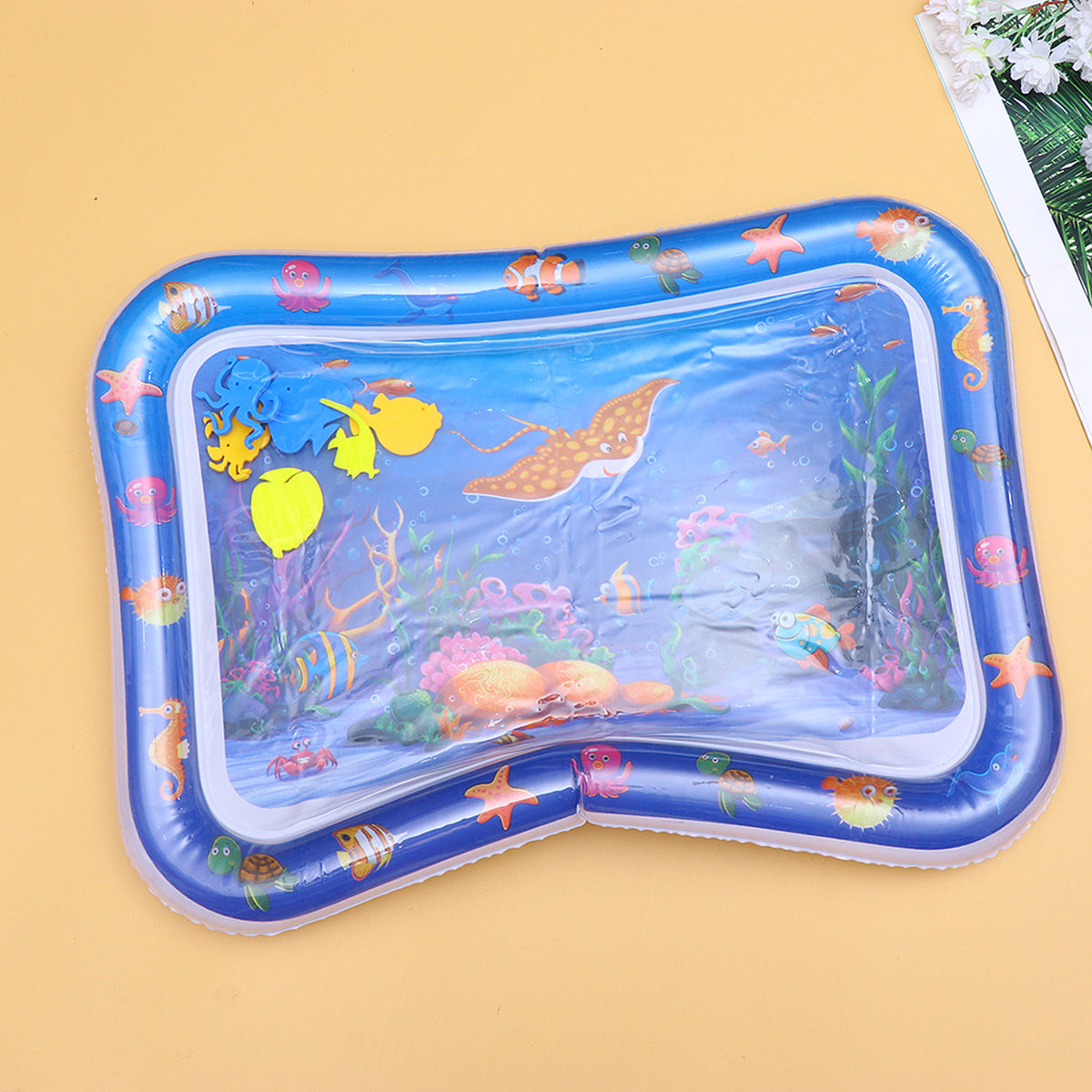 Inflatable Crawling Cushion Water Play Mat (Blue) I152797
